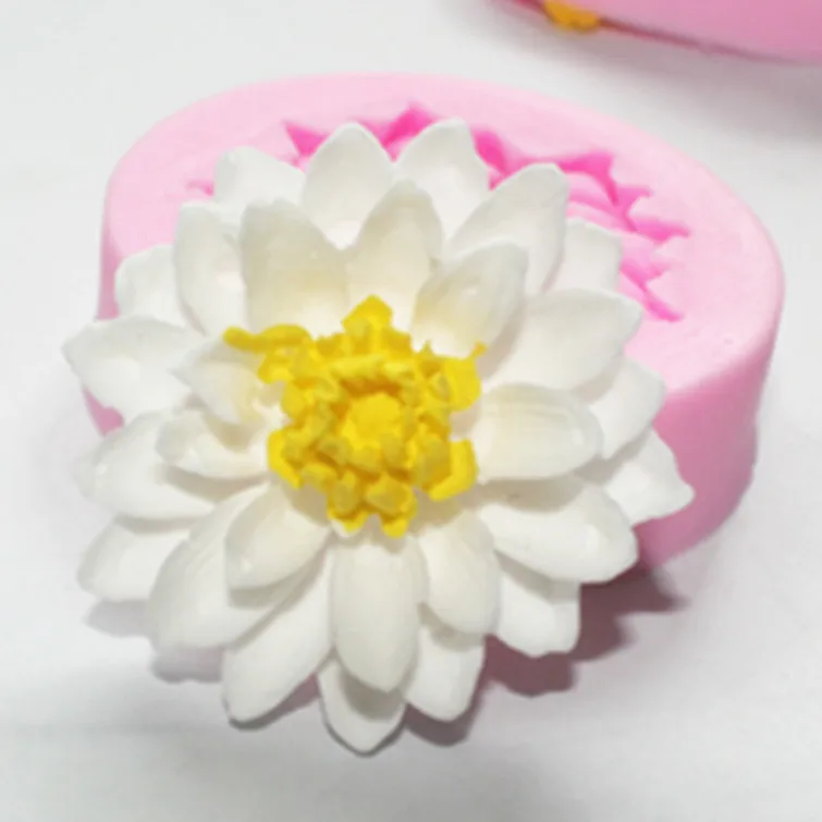 Новые цветочные силиконовые полимерные глиняные формы DIY полимерная форма для