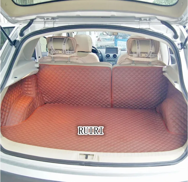 Good quality mats! Special car trunk mats for Nissan Qashqai j10 2014-2008 durable boot carpets cargo liner mat 2011 |