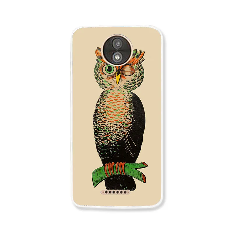 T078 Чехол с рисунком Bolomboy для Motorola Moto C Plus, мягкий силиконовый чехол из ТПУ для Moto One Action, милый чехол с рисунком животных - Цвет: T078