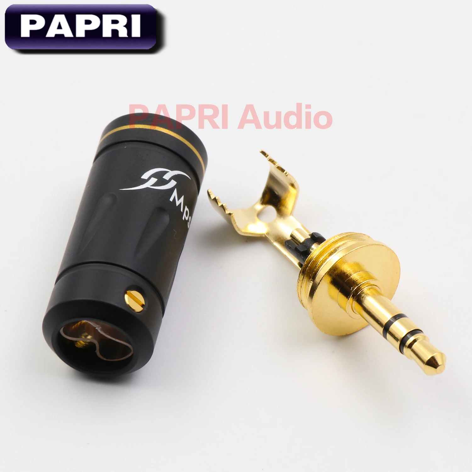 PAPRI 3 5 мм Вилки новые MPS DIY HiFi ремонт разъем для наушников аудио Чистый медный