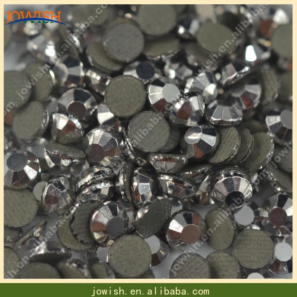 Korean Silver Hematite Bulk Stone Hotfix Rhinestone SS6 to SS30 Flat Para Back Iron On Strass For Transfer Cristales Decoration | Дом и сад