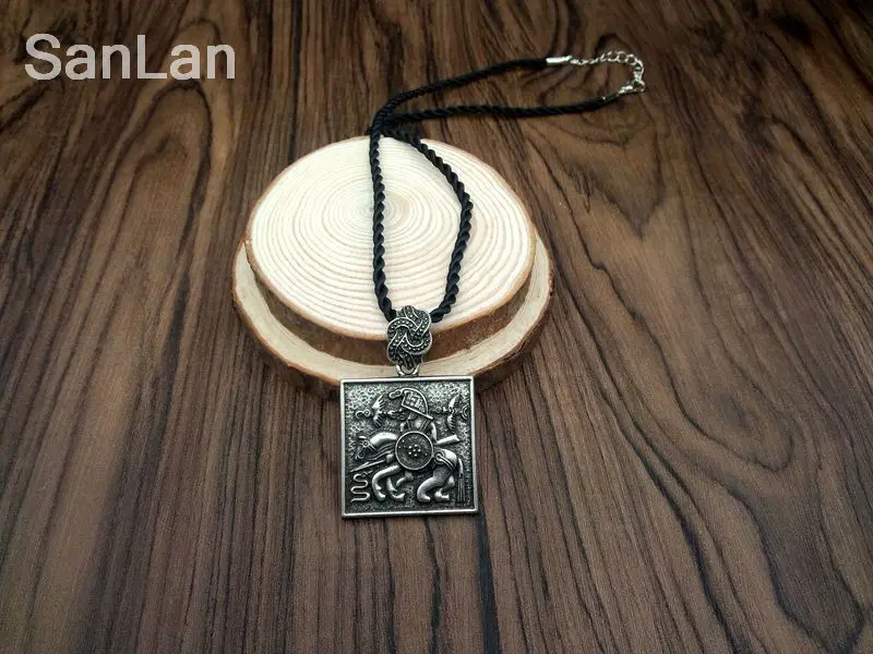 12 шт. odin Норвежское ожерелье викингов подвеска Бога SanLan|viking necklace|norse vikingnecklace charm |