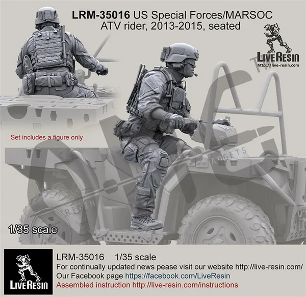 Live Resin LRM 35016 1/35 US спецназ|Наборы для сборки моделей| |