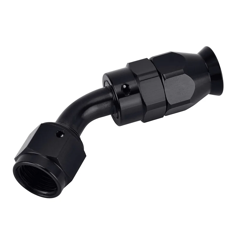 Многоразовый фитинг из ПТФЭ 45 градусов адаптер для шланга ПТФЭ|an fittings|fitting anadapter