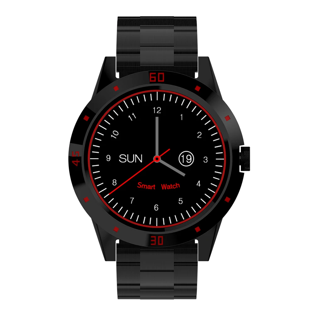 NEWWEAR N6 Smartwatch монитор сердечного ритма 1 3 дюймов MTK2502 сидячий напомнить | Отзывы и видеообзор