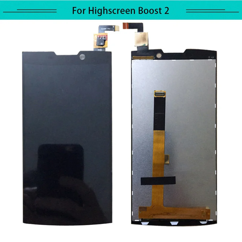 1 шт. Для Highscreen Boost 2 SE 9267 9169 Полный ЖК дисплей в сборе комплекте с сенсорным экраном
