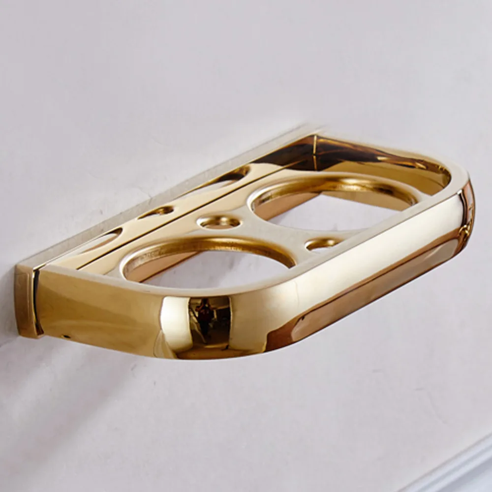 Leyden Твердые Латунные комплекты оборудования для ванны с золотой отделкой