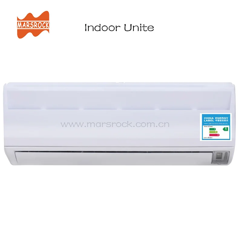 MARSROCK 2600 Вт AC220V DC48V 9000BTU инвертор кондиционер охлаждение Отопление Гибридный для дома на сетке солнечный кондиционер