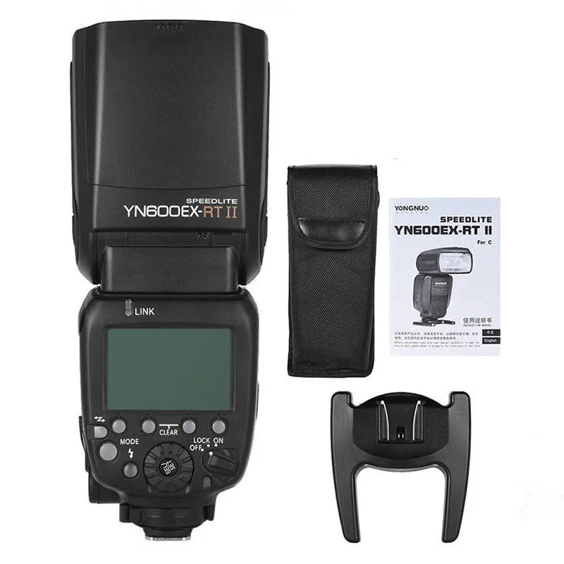 Yongnuo YN600EX-RT II Вспышка Скорость lite Беспроводной ttl мастер HSS высокая скорость синхронизации Speedlite для Canon камера E ttl 600EX-RT ST-E3-RT