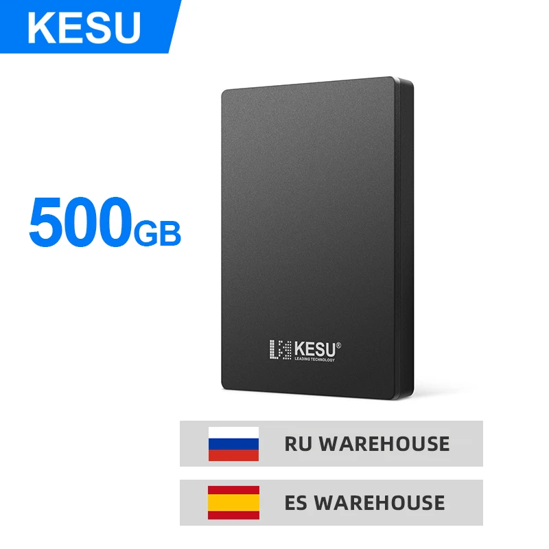 KESU 2 5 дюймов внешний жесткий диск 500 Гб USB 3 0 HDD портативный HD Жесткий для