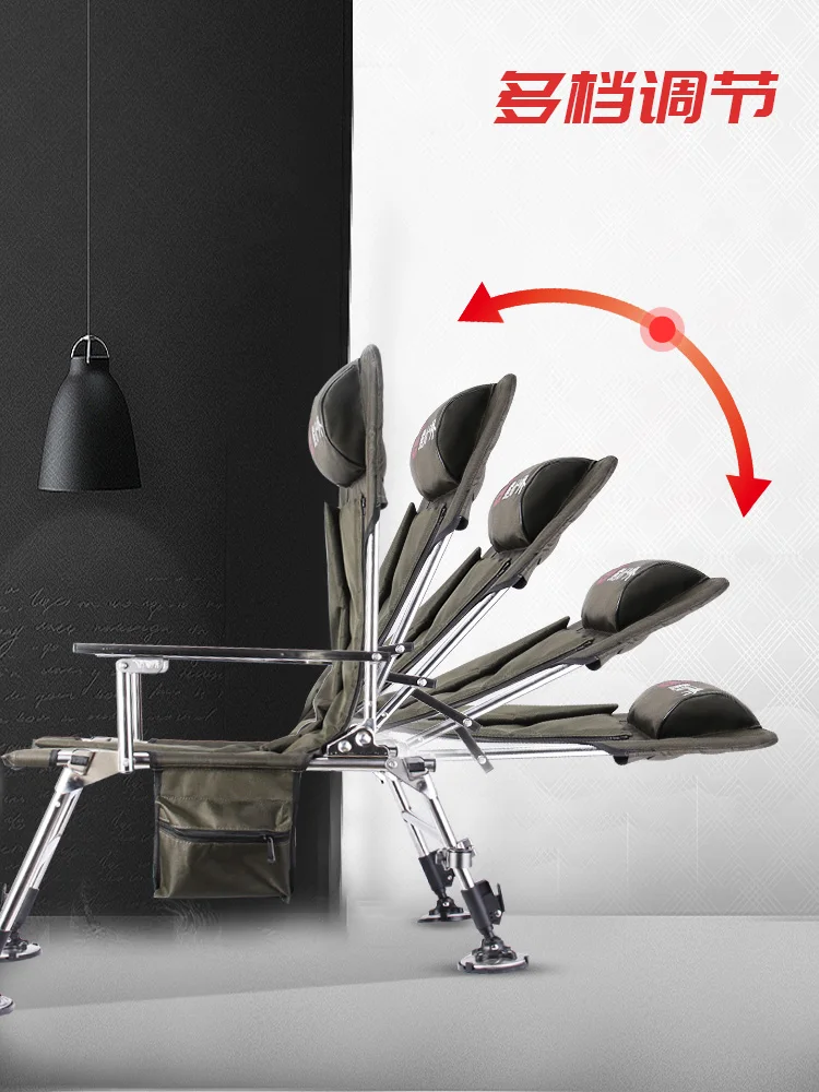 Новинка 2019 Европейское рыболовное кресло из нержавеющей стали складное