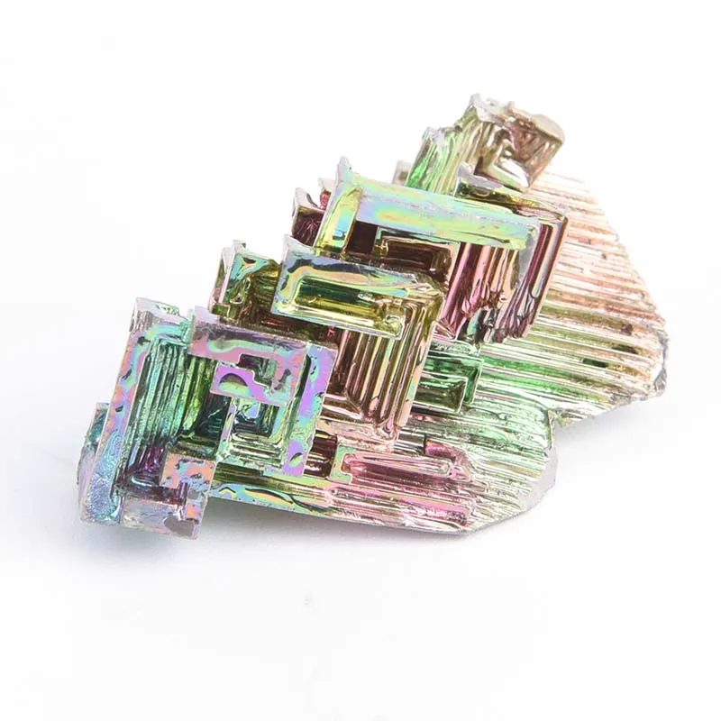 Яркие высокочистые кристаллы бисмута 20 г профессиональное изготовление