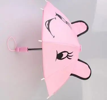 3 вида цветов Выберите кукольный Зонт аксессуары подходит для 43 см/17 дюймов baby