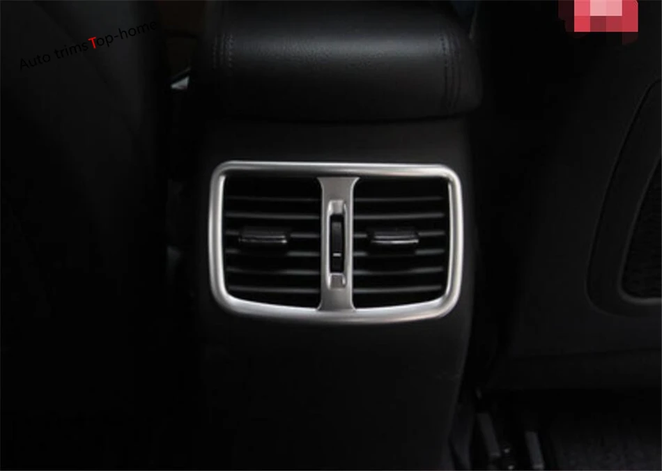 

Yimaautotrims Rear Seat Air Conditioning AC Outlet Vent Cover Trim Fit For Hyundai Tucson 2016 2017 2018 ABS Interior Mouldings