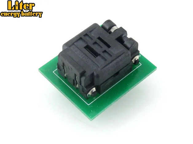 Адаптер QFN8 К DIP8 MLF8 MLP8 Plastronics 08QN50T43020 QFN IC программирующий адаптер тестовый разъем 0 5