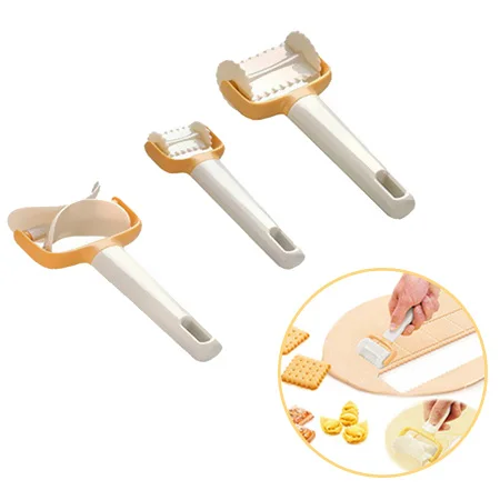 Режущий ролик для печенья торт кондитерские высечки 3 шт./компл. тесто круглый