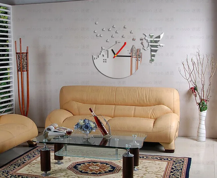 Стоимость доставки угол и город Настенные декоративные наклейки для зеркала