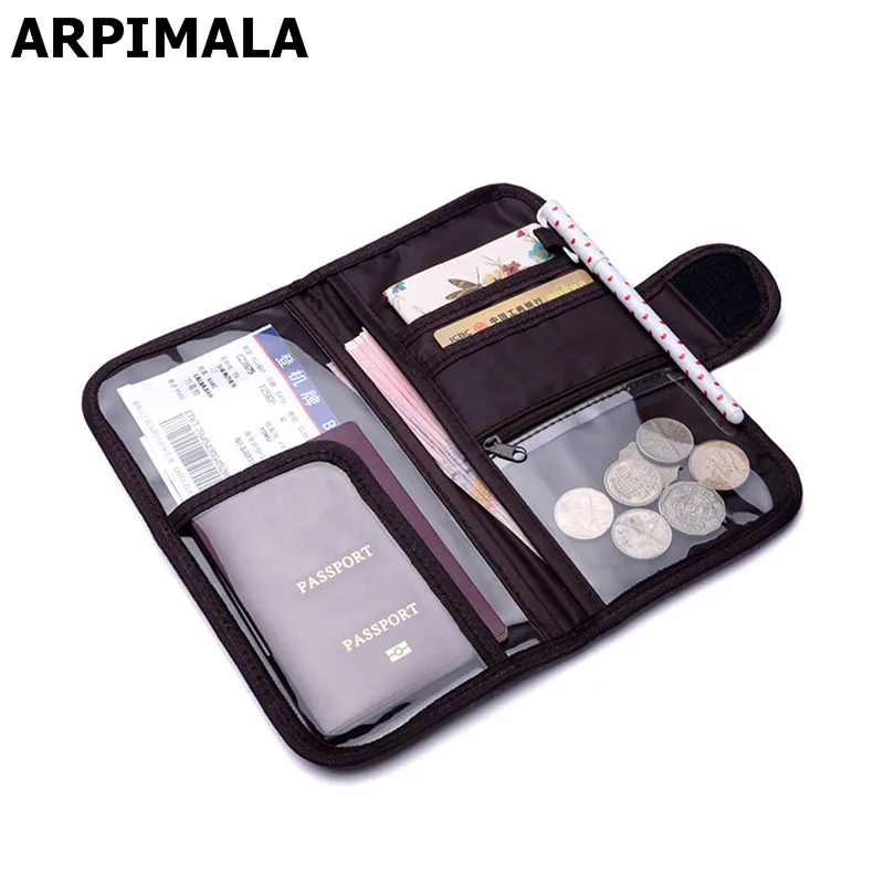 ARPIMALA 2020 брендовые Чехлы для паспорта дорожный кошелек большой органайзер Сумка