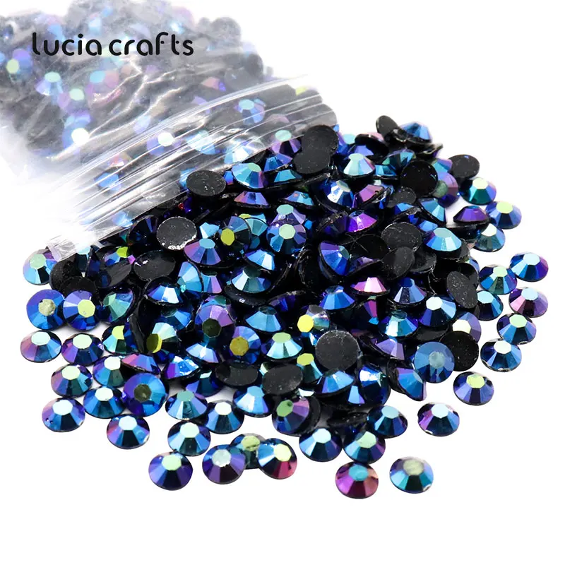 Lucia crafts 4/5 мм AB Flatback полимерные Стразы сделай сам мобильный телефон дизайн ногтей