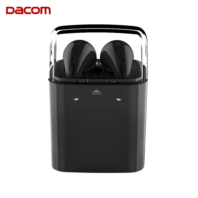 Черные Bluetooth наушники Dacom GF7TWS Tws спортивные мононаушники или стереогарнитура с
