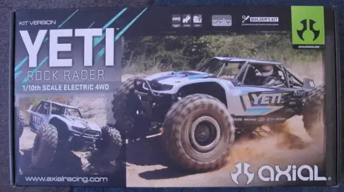 Гонки по оси Yeti 1/10 весы 4WD Rock Racer разобранный набор для строительства AX90025 быстрая