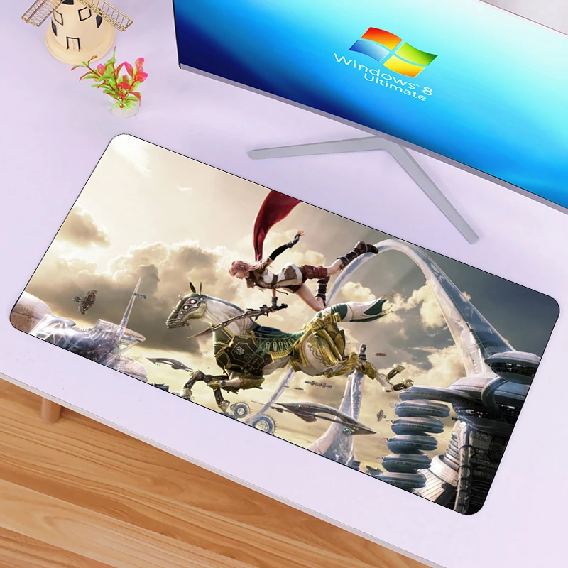 Siancs Большой 60X30 см XL Мышь pad последняя фантазия VII Мышь pad Анимация игра геймер игровая клавиатура Коврик для рабочего стола