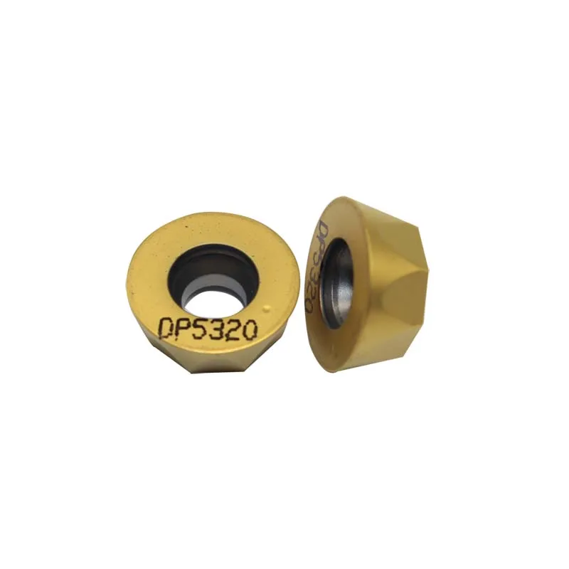 RPMW 1204 MR DP5320 10 шт. поворотные твердосплавные вставки инструменты rpmw1204 покрытие CVD +