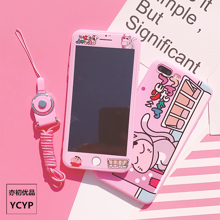 Для iphone XS Max милый Cardcaptor Sakura задний Чехол+ пленка для экрана из закаленного стекла, Девушка Мягкий чехол для iphone X XR 6 7 8plus