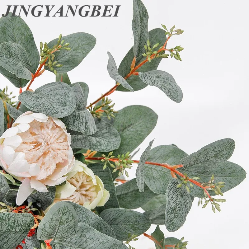 Искусственные цветы с фруктами эвкалиптом 83 см|Искусственные и сухие цветы| |