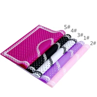 1pcs nail art tips practice silicone table cover mat pad point lace printing coloring polish gel uv washable foldable tools mani