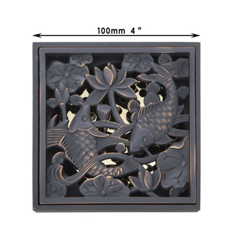 KEMAIDI слив для пола ванной евро масло прорезиненный черный цвет фотография 5381