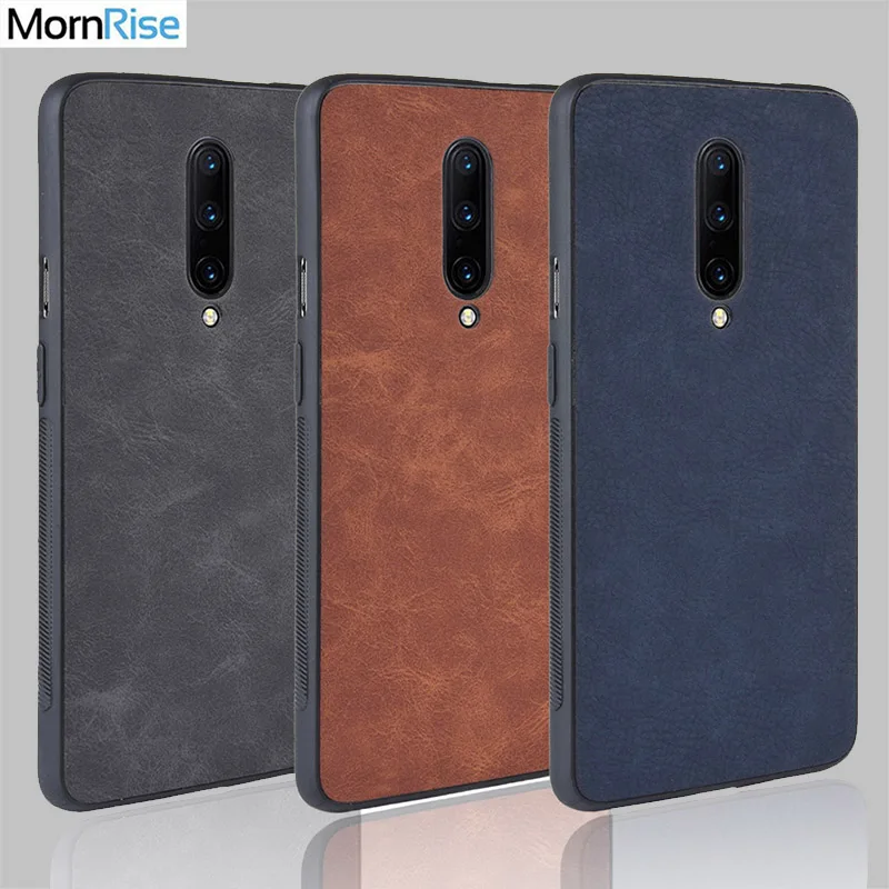 Новая мода обложка на заднюю панель из искусственной кожи для Oneplus 7/7 Pro Чехол