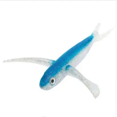 1cs/упаковка приманка для морской рыбалки 65 г летающая рыба лодка Троллинг тунец