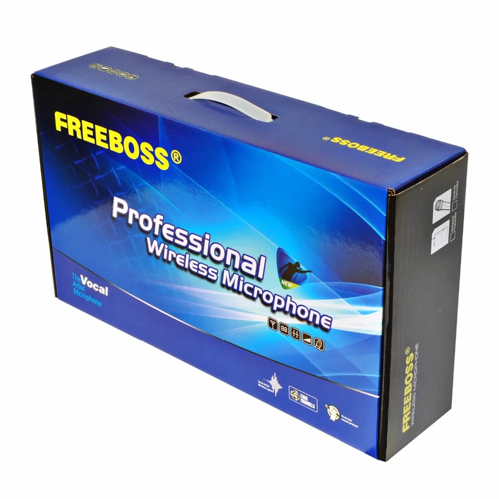 Freeboss телефон 4 канала металлические рукоятки для караоке KTV вечеринки