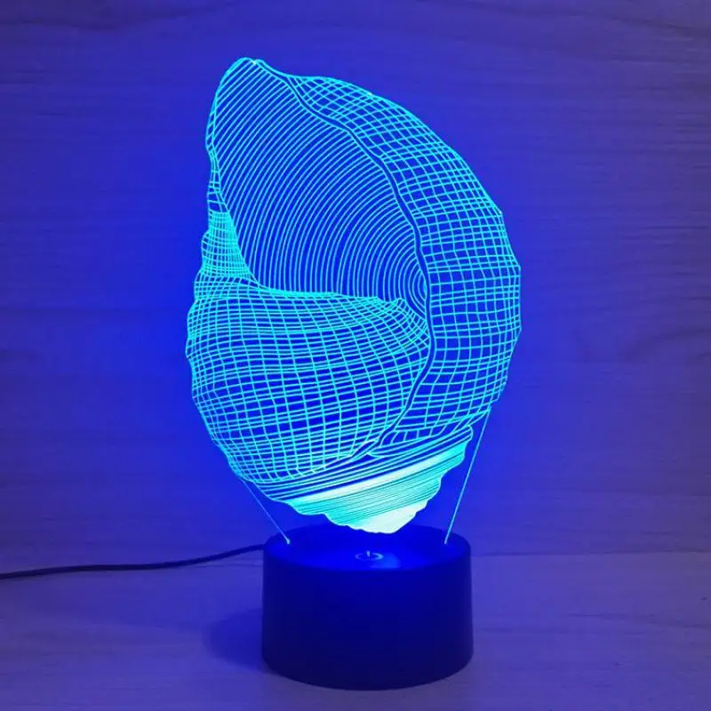 Дистанционный сенсорный выключатель 3d лампа Новинка Luminaria Led 3d светильники Luminaria De Mesa Хэллоуин USB 7 цветов Изменение Настольная лампа