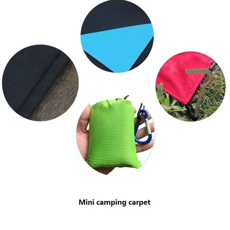Мини коврик для кемпинга водонепроницаемый ковер напольный песка анти грязный