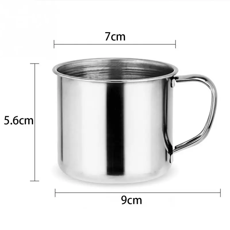 1 шт. кружка из нержавеющей стали 100 200 мл|mug cup|coffee mugs tea cuptea cup |