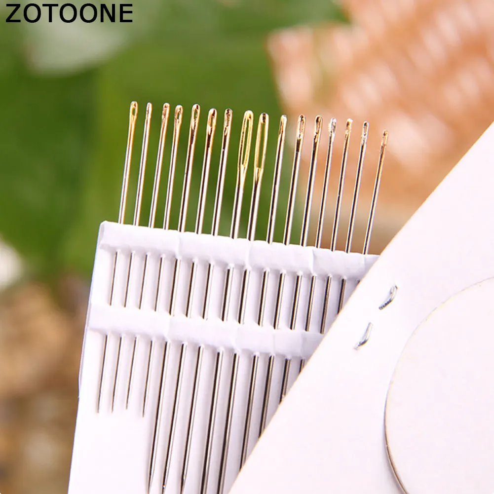 ZOTOONE 16 шт./пакет хвост позолоченный Нержавеющая сталь ручной швейные и вязальные