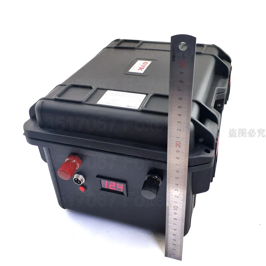 12v 200Ah lifepo4 Батарея 12 8 v Водонепроницаемый чехол 100A BMS для солнечных батарей RV