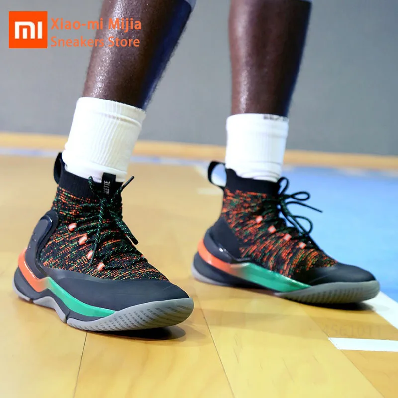 Оригинальный Xiaomi Mijia FREETIE полый баскетбольные кроссовки для мужчин Летающий
