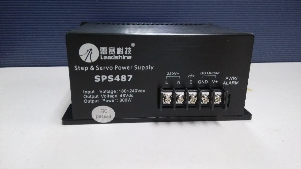 Регулируемый импульсный источник питания Leadshine SPS487 с выходом 48VDC / 300W| |