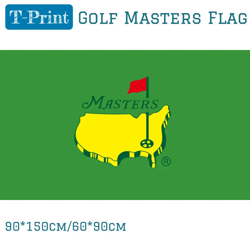 Masters Flag 3ftx5ft Banner Polyester Flag 90*150cm/60*90cm