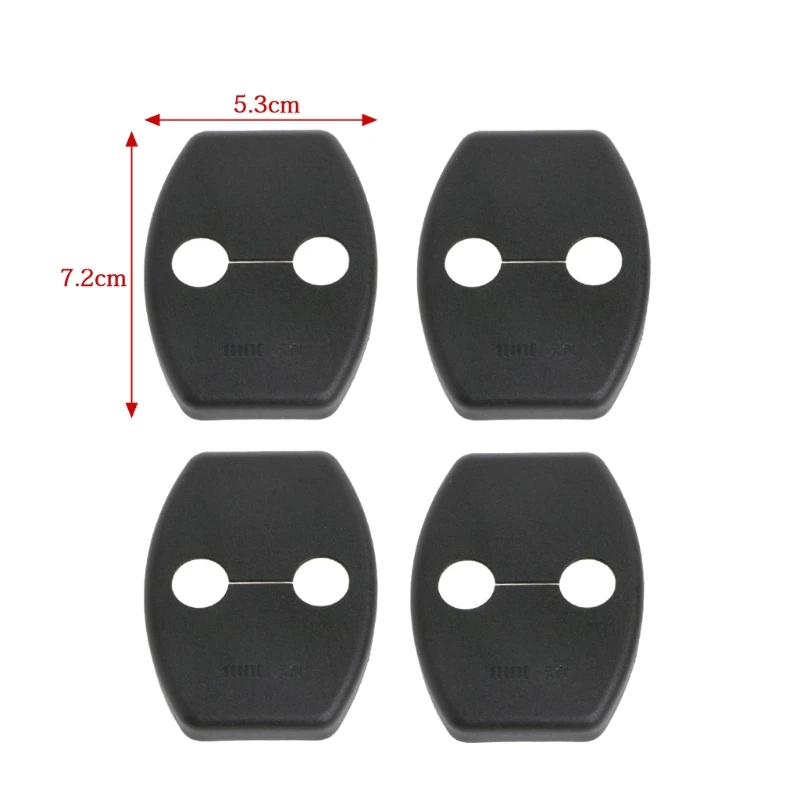 Новая крышка дверного замка автомобиля защитная декоративная дверь для Skoda Octavia A7