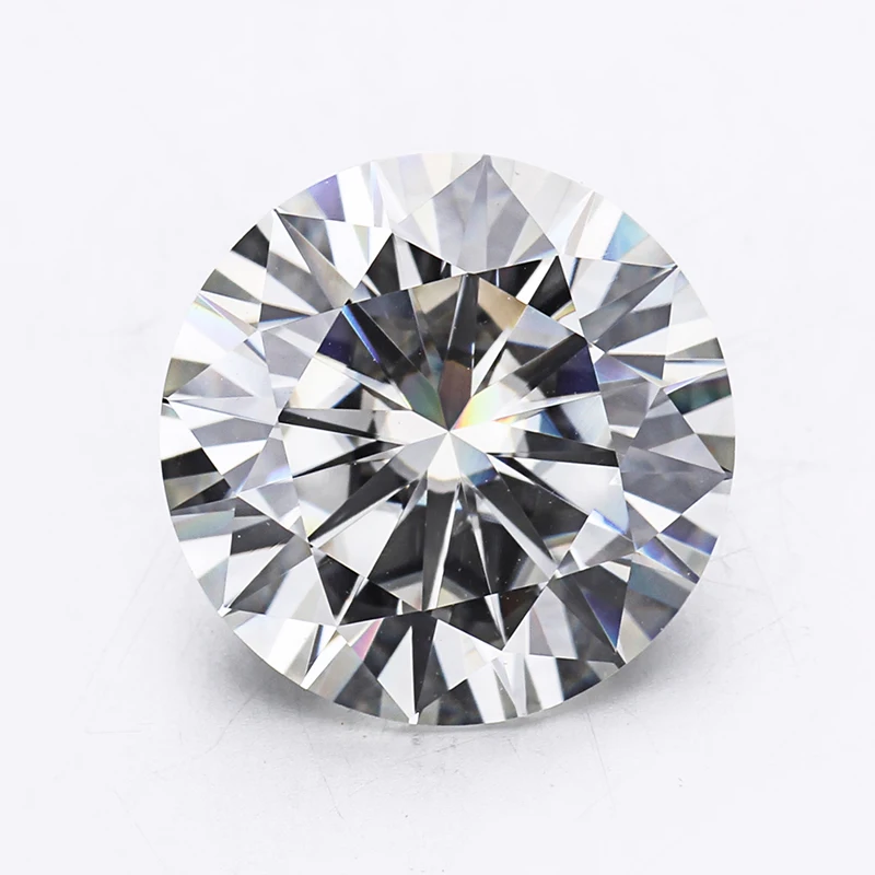 

Loose Moissanites Stone 8mm GH Color 2ct Round Brilliant Cut VVS1 Excellent Cut Moissanite Test Positive Gem Stone