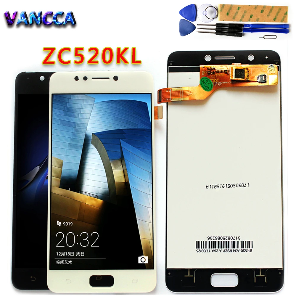 100% протестированный ЖК дисплей для Asus Zenfone 4 Max ZC520KL дигитайзер сенсорный экран в