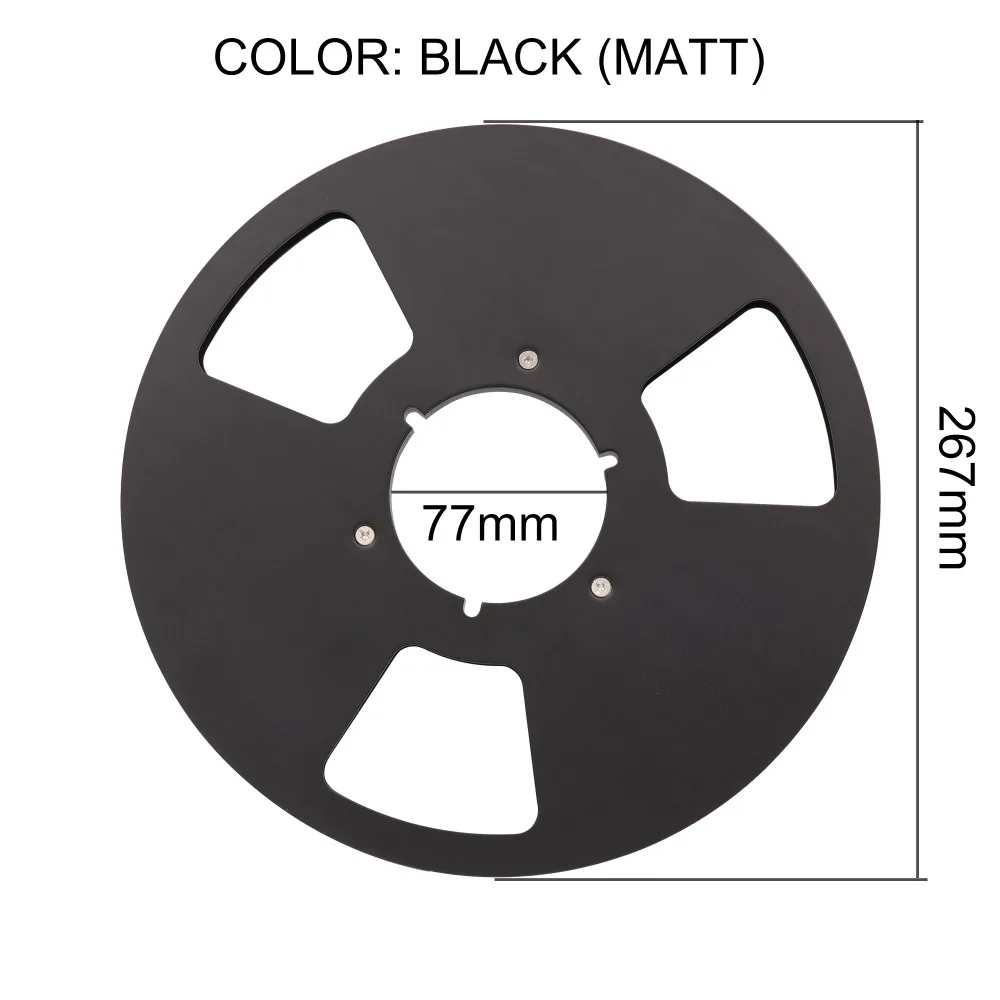 1" алюминиевая пустая лента катушка для катушки мастер рекордер для Hifi аудио STUDER TELEFUNKUN REVOX NAGRA 1 шт