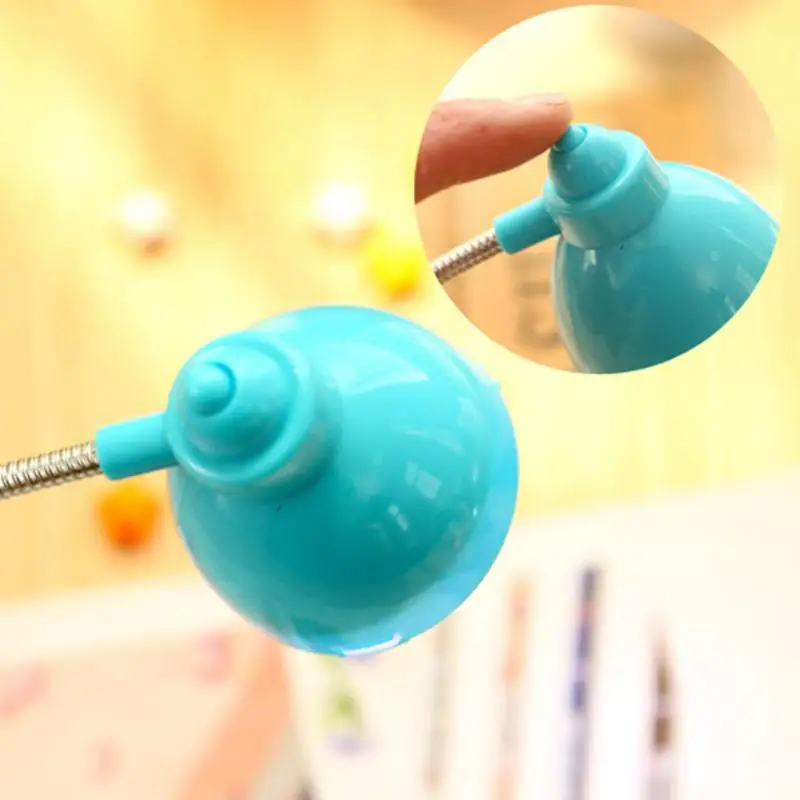 Светодиодная лампа для чтения гибкий Портативный Регулируемый светильник на