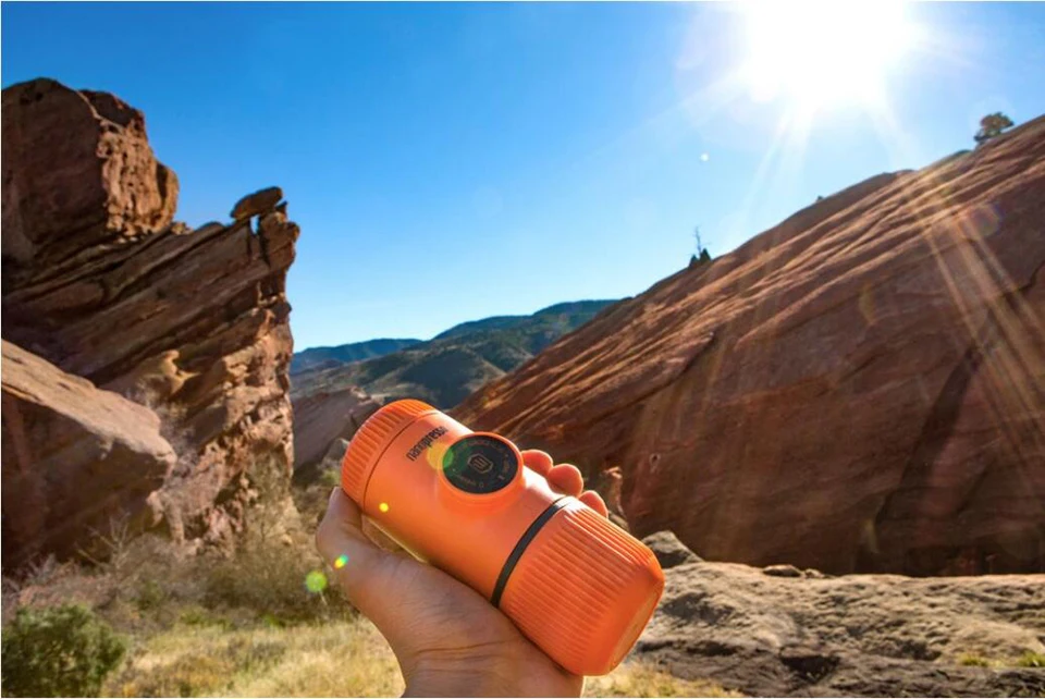 XEOLEO WACACO Nanopresso Кофеварка 18 бар портативная ручная кофемашина наружный дорожный Ручной пресс порошок/капсульный кофе 80 мл