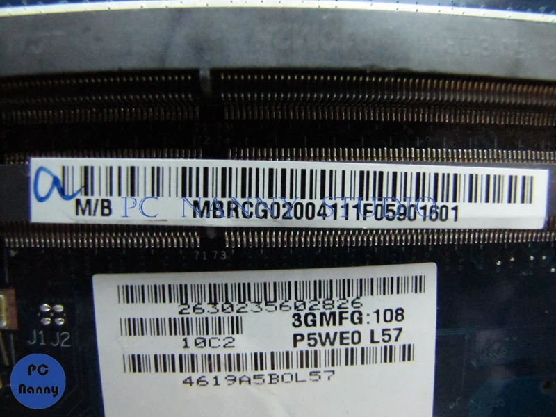 Материнская плата NOKOTION для Acer aspire 5750 5750G материнская MBRCG02004 LA 6901P HM65 GT540M полностью
