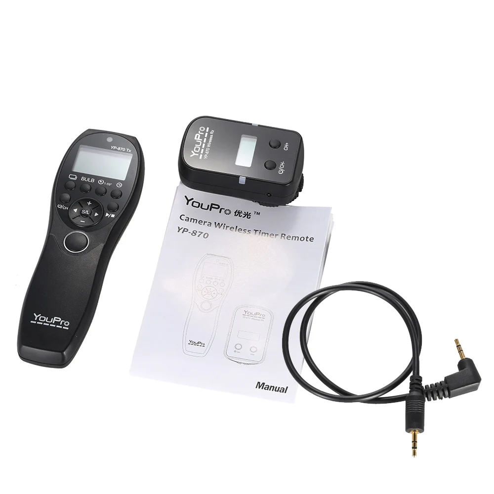 Беспроводной пульт дистанционного управления YouPro для камеры Canon Pentax приемник